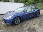 2020 Tesla Model 3  Blue vin: 5YJ3E1EA9LF797716