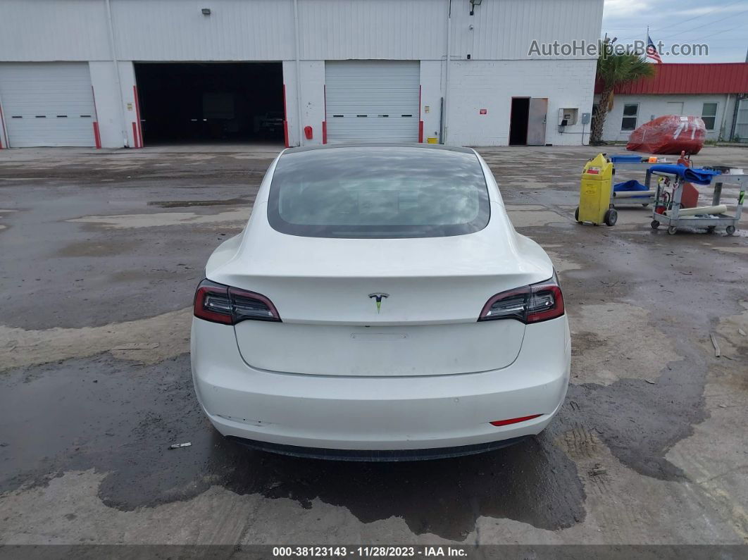 2020 Tesla Model 3 Standard Range Plus Rear-wheel Drive/standard Range Rear-wheel Drive White vin: 5YJ3E1EA9LF800081