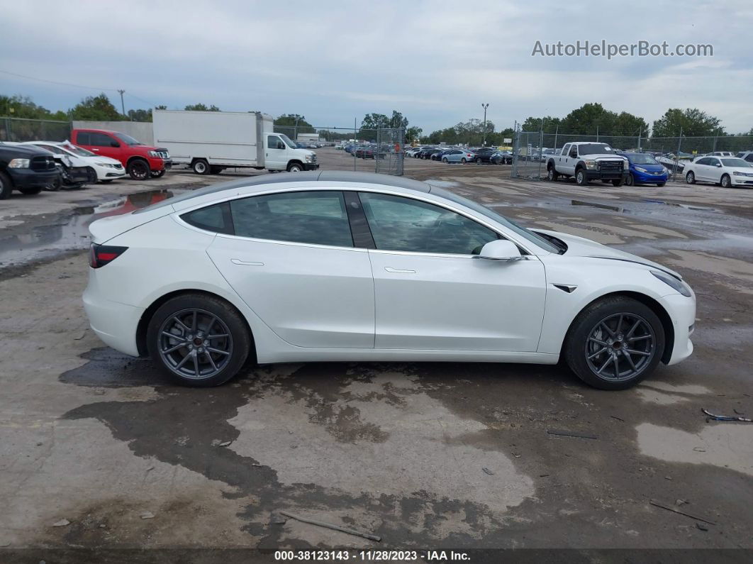 2020 Tesla Model 3 Standard Range Plus Rear-wheel Drive/standard Range Rear-wheel Drive White vin: 5YJ3E1EA9LF800081