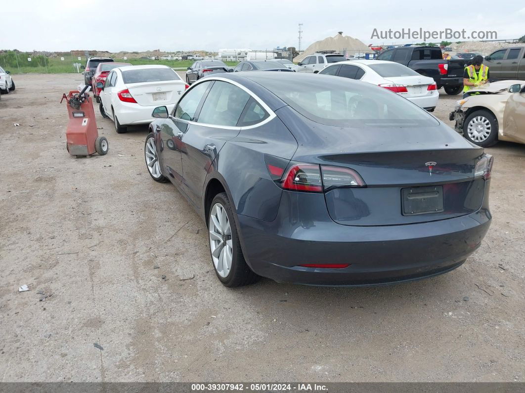 2020 Tesla Model 3 Standard Range Plus Rear-wheel Drive/standard Range Rear-wheel Drive Gray vin: 5YJ3E1EA9LF802283