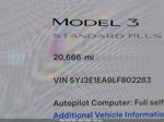 2020 Tesla Model 3 Standard Range Plus Rear-wheel Drive/standard Range Rear-wheel Drive Gray vin: 5YJ3E1EA9LF802283