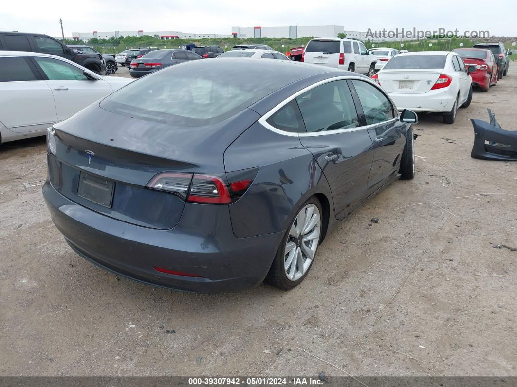 2020 Tesla Model 3 Standard Range Plus Rear-wheel Drive/standard Range Rear-wheel Drive Gray vin: 5YJ3E1EA9LF802283