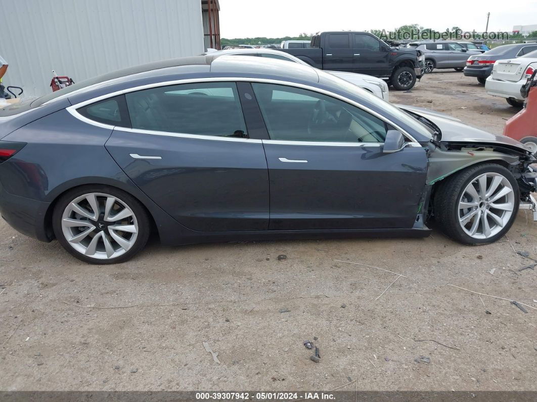 2020 Tesla Model 3 Standard Range Plus Rear-wheel Drive/standard Range Rear-wheel Drive Gray vin: 5YJ3E1EA9LF802283