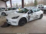 2021 Tesla Model 3 Standard Range Plus Rear-wheel Drive White vin: 5YJ3E1EA9MF014623