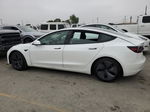 2021 Tesla Model 3  White vin: 5YJ3E1EA9MF022057