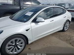 2021 Tesla Model 3 Standard Range Plus Rear-wheel Drive White vin: 5YJ3E1EA9MF051414