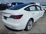 2021 Tesla Model 3 Standard Range Plus Rear-wheel Drive White vin: 5YJ3E1EA9MF071341