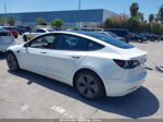 2021 Tesla Model 3 Standard Range Plus Rear-wheel Drive White vin: 5YJ3E1EA9MF074725