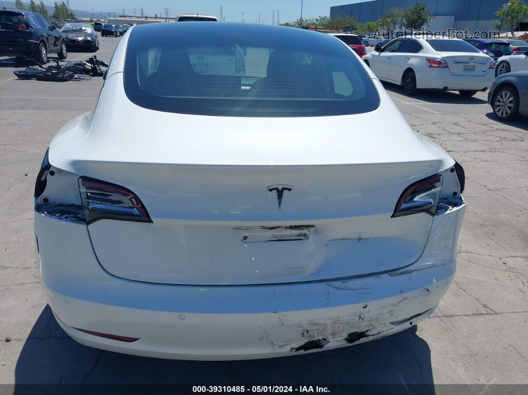 2021 Tesla Model 3 Standard Range Plus Rear-wheel Drive Белый vin: 5YJ3E1EA9MF074725