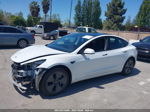 2021 Tesla Model 3 Standard Range Plus Rear-wheel Drive White vin: 5YJ3E1EA9MF074725