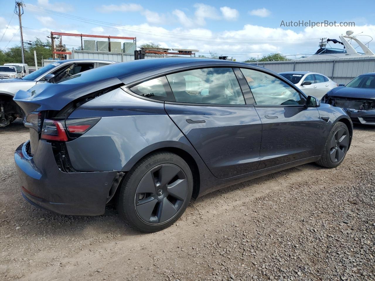 2021 Tesla Model 3  Charcoal vin: 5YJ3E1EA9MF850304