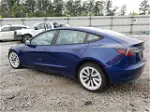 2021 Tesla Model 3  Blue vin: 5YJ3E1EA9MF853848