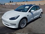 2021 Tesla Model 3 Standard Range Plus Rear-wheel Drive Белый vin: 5YJ3E1EA9MF874814