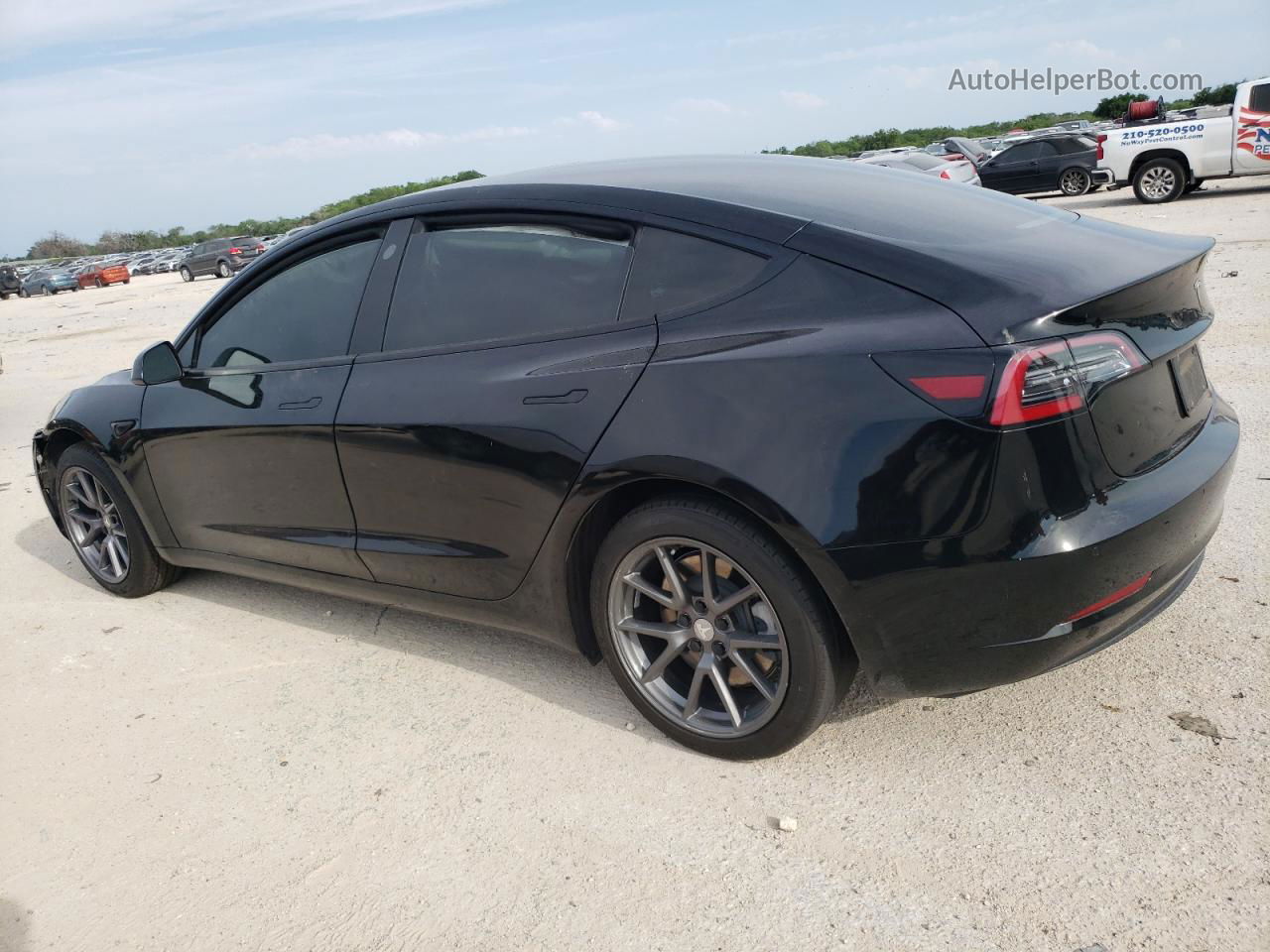 2021 Tesla Model 3  Black vin: 5YJ3E1EA9MF876448