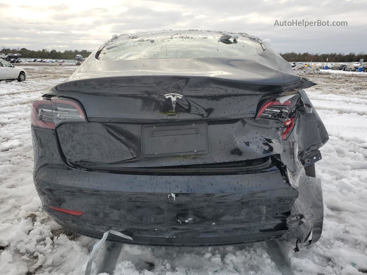 2021 Tesla Model 3  Черный vin: 5YJ3E1EA9MF915104