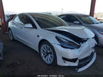 2021 Tesla Model 3 Standard Range Plus Rear-wheel Drive White vin: 5YJ3E1EA9MF921968