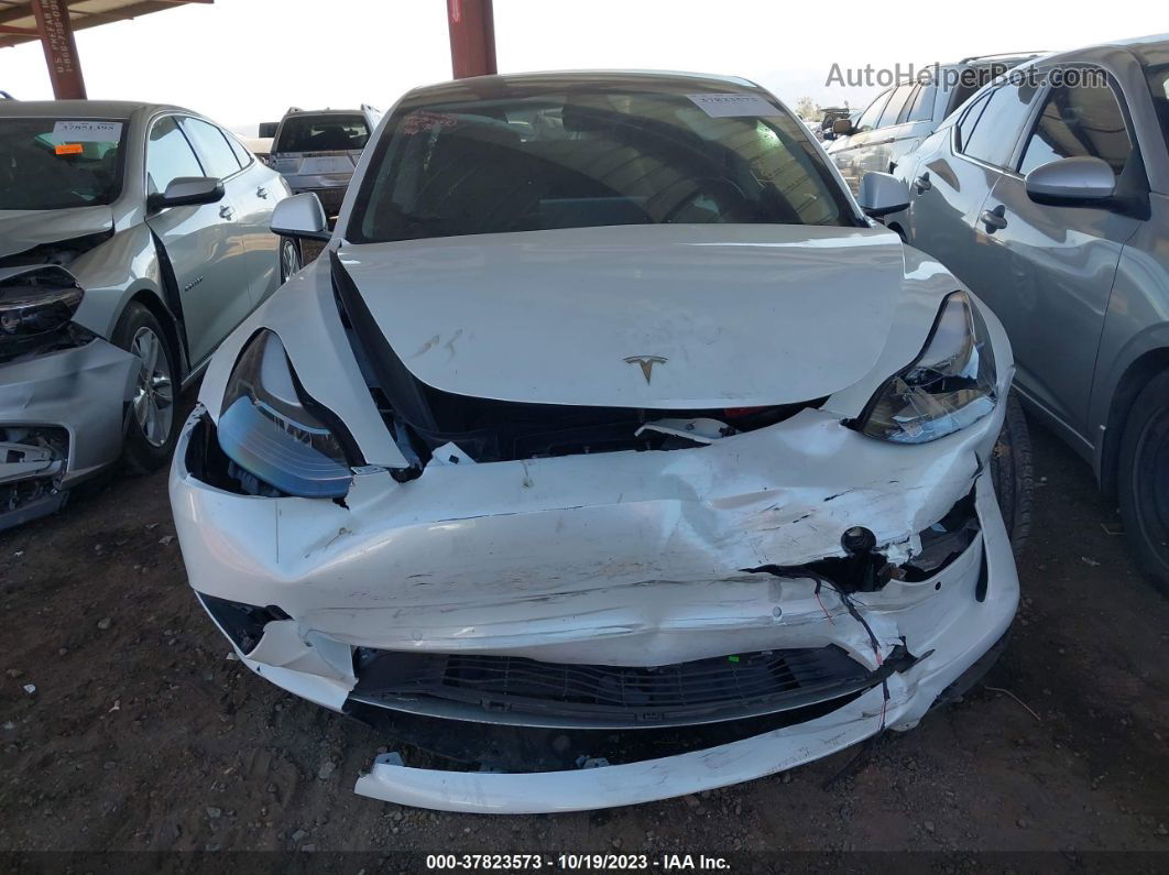 2021 Tesla Model 3 Standard Range Plus Rear-wheel Drive White vin: 5YJ3E1EA9MF921968