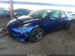 2021 Tesla Model 3 Standard Range Plus Синий vin: 5YJ3E1EA9MF989560