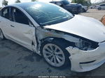 2021 Tesla Model 3 Standard Range Plus Rear-wheel Drive White vin: 5YJ3E1EA9MF991552