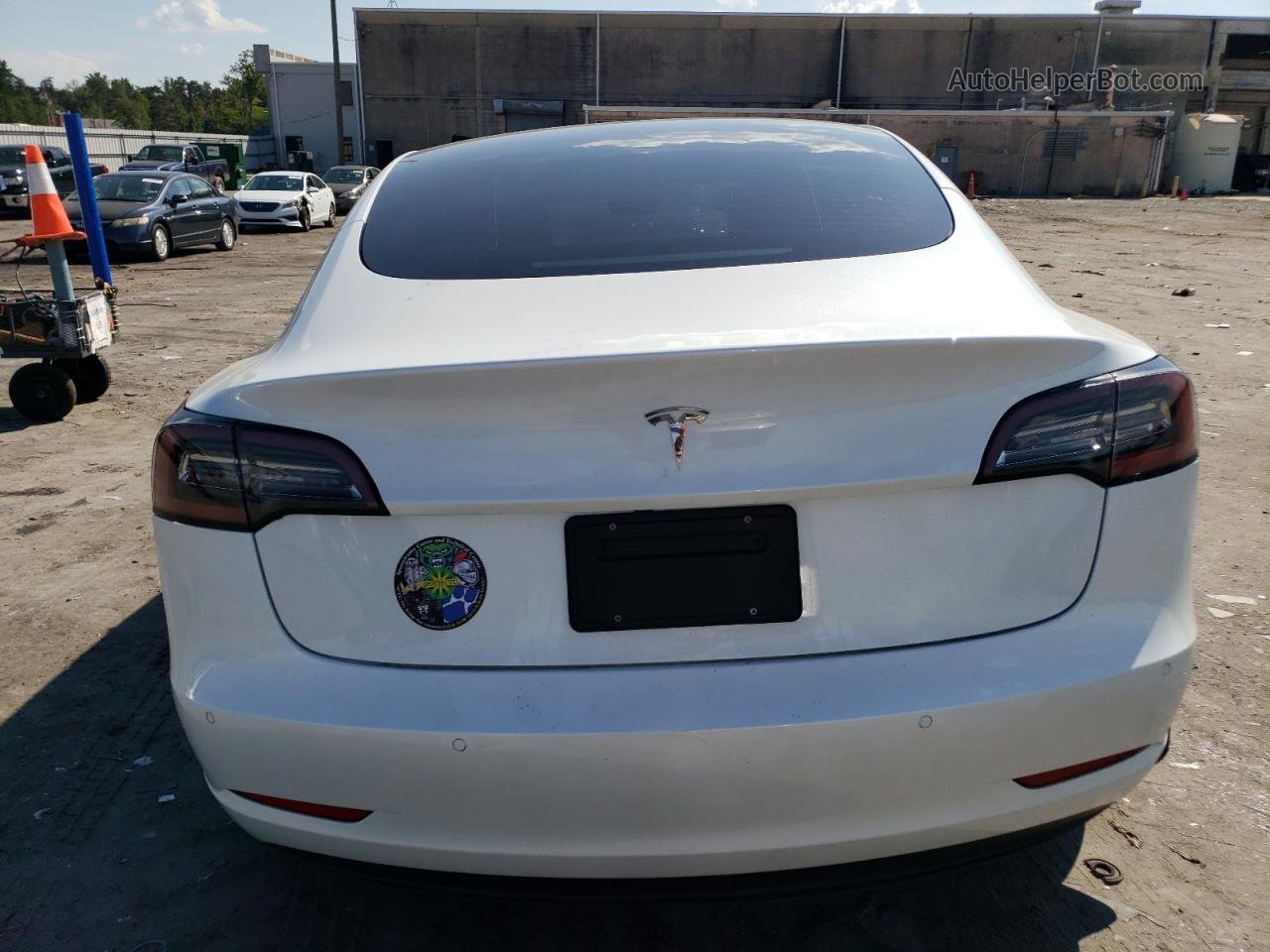 2021 Tesla Model 3  Белый vin: 5YJ3E1EA9MF991678
