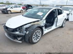 2021 Tesla Model 3 Standard Range Plus Rear-wheel Drive White vin: 5YJ3E1EA9MF998405