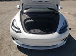 2022 Tesla Model 3  White vin: 5YJ3E1EA9NF168296