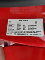 2022 Tesla Model 3  Red vin: 5YJ3E1EA9NF187298
