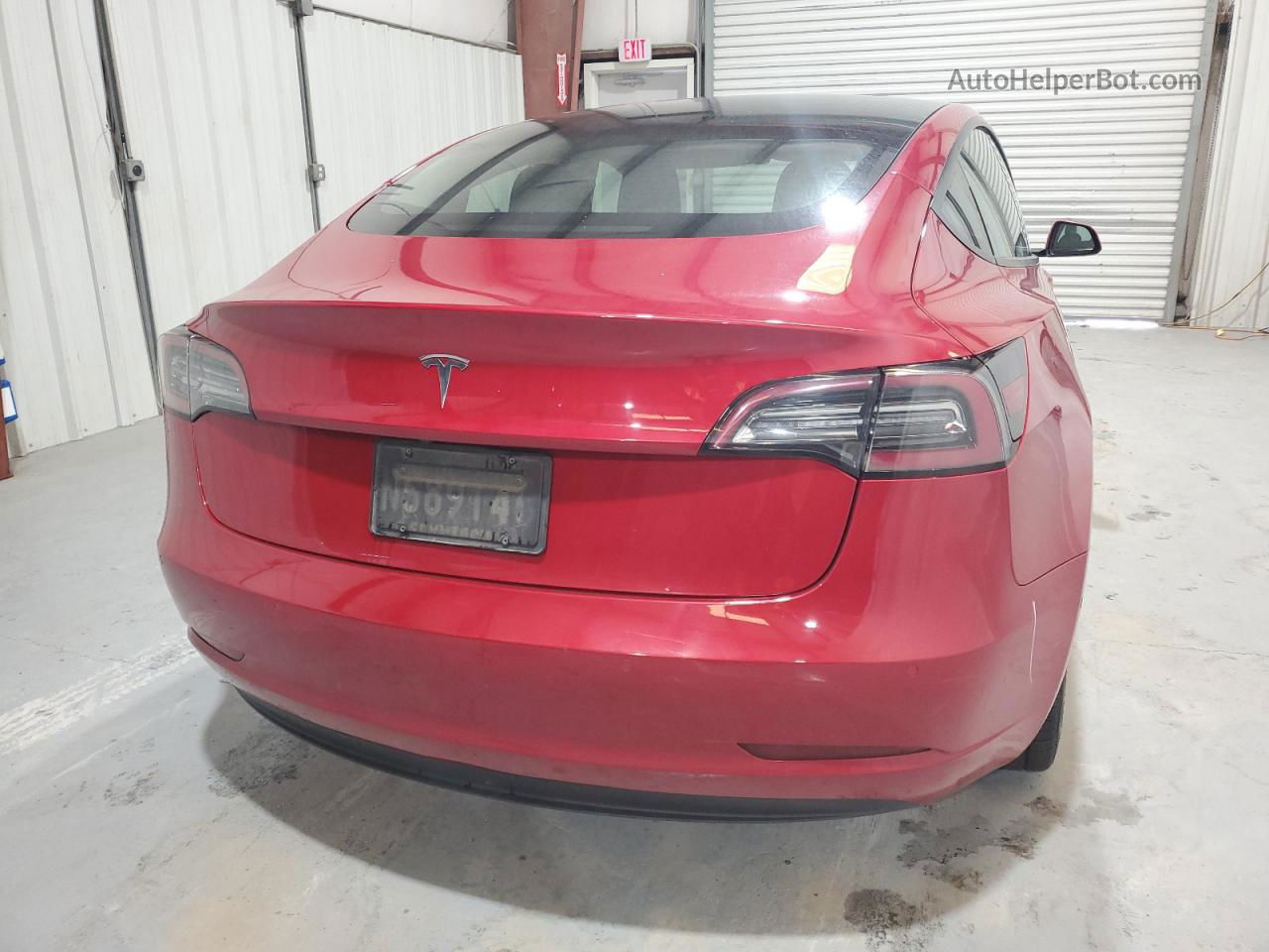 2022 Tesla Model 3  Brown vin: 5YJ3E1EA9NF188208