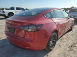 2022 Tesla Model 3  Red vin: 5YJ3E1EA9NF189438