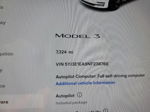 2022 Tesla Model 3  White vin: 5YJ3E1EA9NF238766