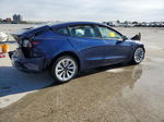 2022 Tesla Model 3  Blue vin: 5YJ3E1EA9NF285554