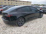 2022 Tesla Model 3  Black vin: 5YJ3E1EA9NF313062