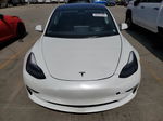 2022 Tesla Model 3  White vin: 5YJ3E1EA9NF360642