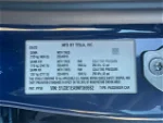 2022 Tesla Model 3 Blue vin: 5YJ3E1EA9NF369552