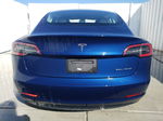 2022 Tesla Model 3  Синий vin: 5YJ3E1EA9NF370829