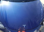 2022 Tesla Model 3  Blue vin: 5YJ3E1EA9NF370829