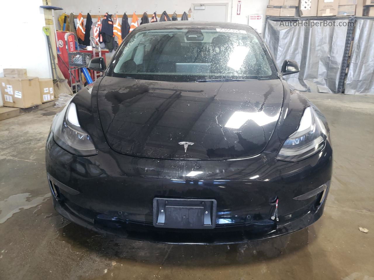 2022 Tesla Model 3  Black vin: 5YJ3E1EA9NF370894