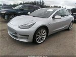 2018 Tesla Model 3 Mid Range/long Range Серебряный vin: 5YJ3E1EAXJF015307