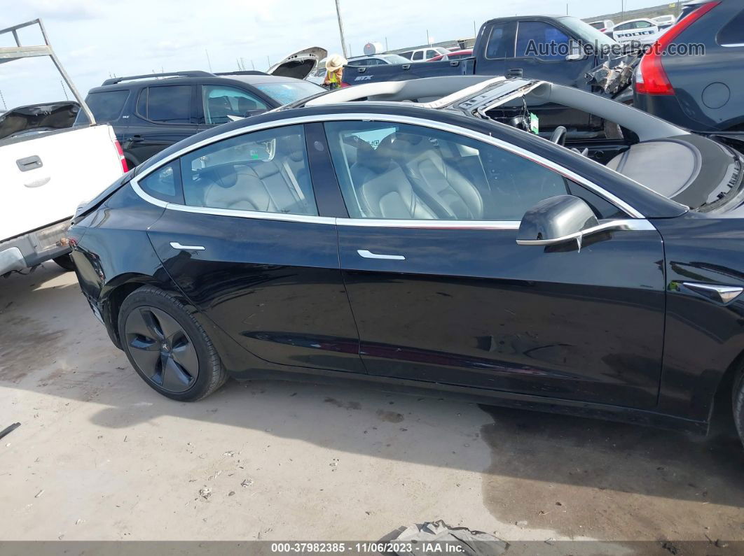 2018 Tesla Model 3 Mid Range/long Range Black vin: 5YJ3E1EAXJF033046