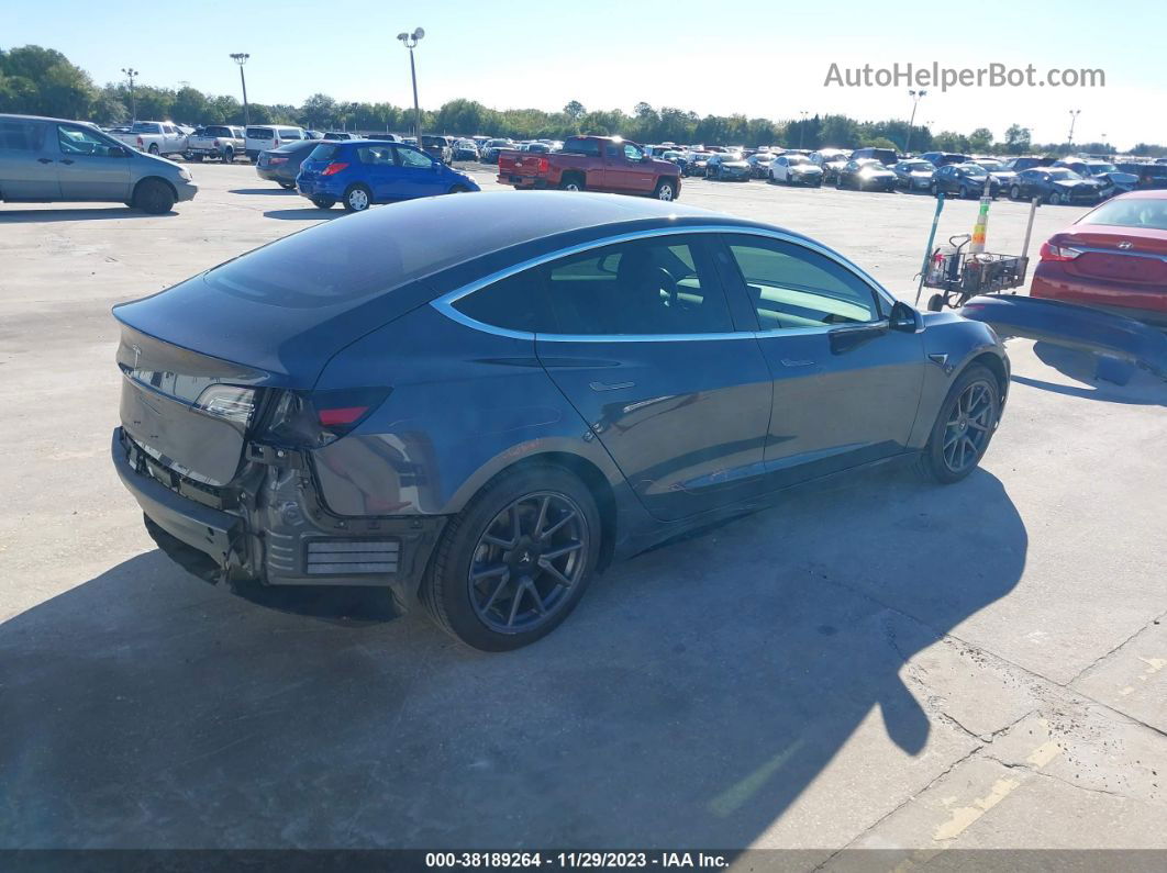 2018 Tesla Model 3 Mid Range/long Range Gray vin: 5YJ3E1EAXJF039655