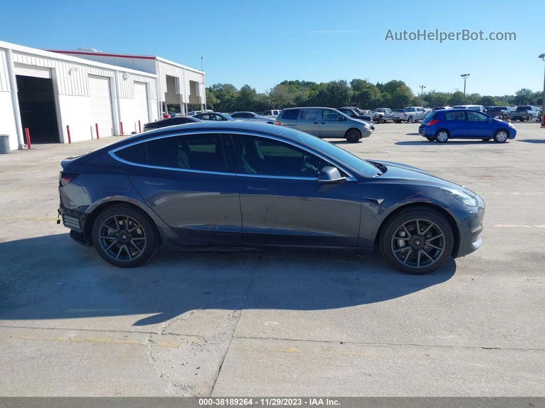 2018 Tesla Model 3 Mid Range/long Range Gray vin: 5YJ3E1EAXJF039655