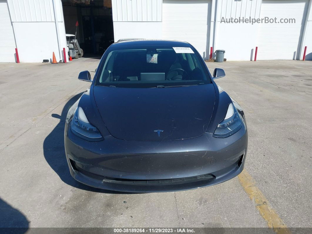 2018 Tesla Model 3 Mid Range/long Range Gray vin: 5YJ3E1EAXJF039655