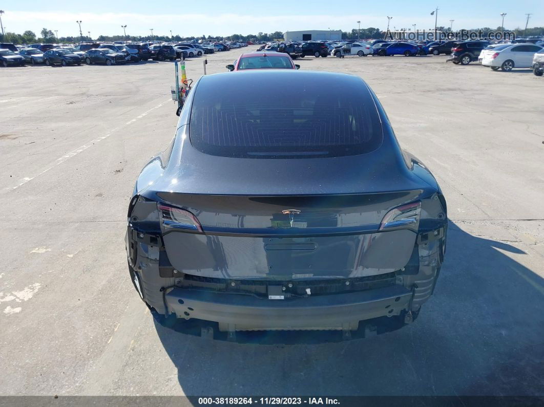 2018 Tesla Model 3 Mid Range/long Range Gray vin: 5YJ3E1EAXJF039655