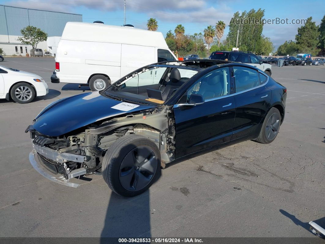 2018 Tesla Model 3   Black vin: 5YJ3E1EAXJF039736