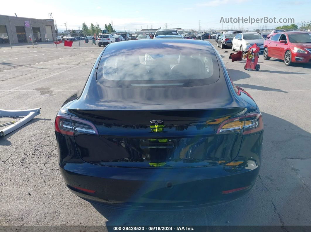 2018 Tesla Model 3   Black vin: 5YJ3E1EAXJF039736