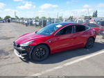 2018 Tesla Model 3 Long Range/mid Range Red vin: 5YJ3E1EAXJF041101