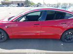 2018 Tesla Model 3 Long Range/mid Range Red vin: 5YJ3E1EAXJF041101