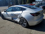 2018 Tesla Model 3  Silver vin: 5YJ3E1EAXJF041857