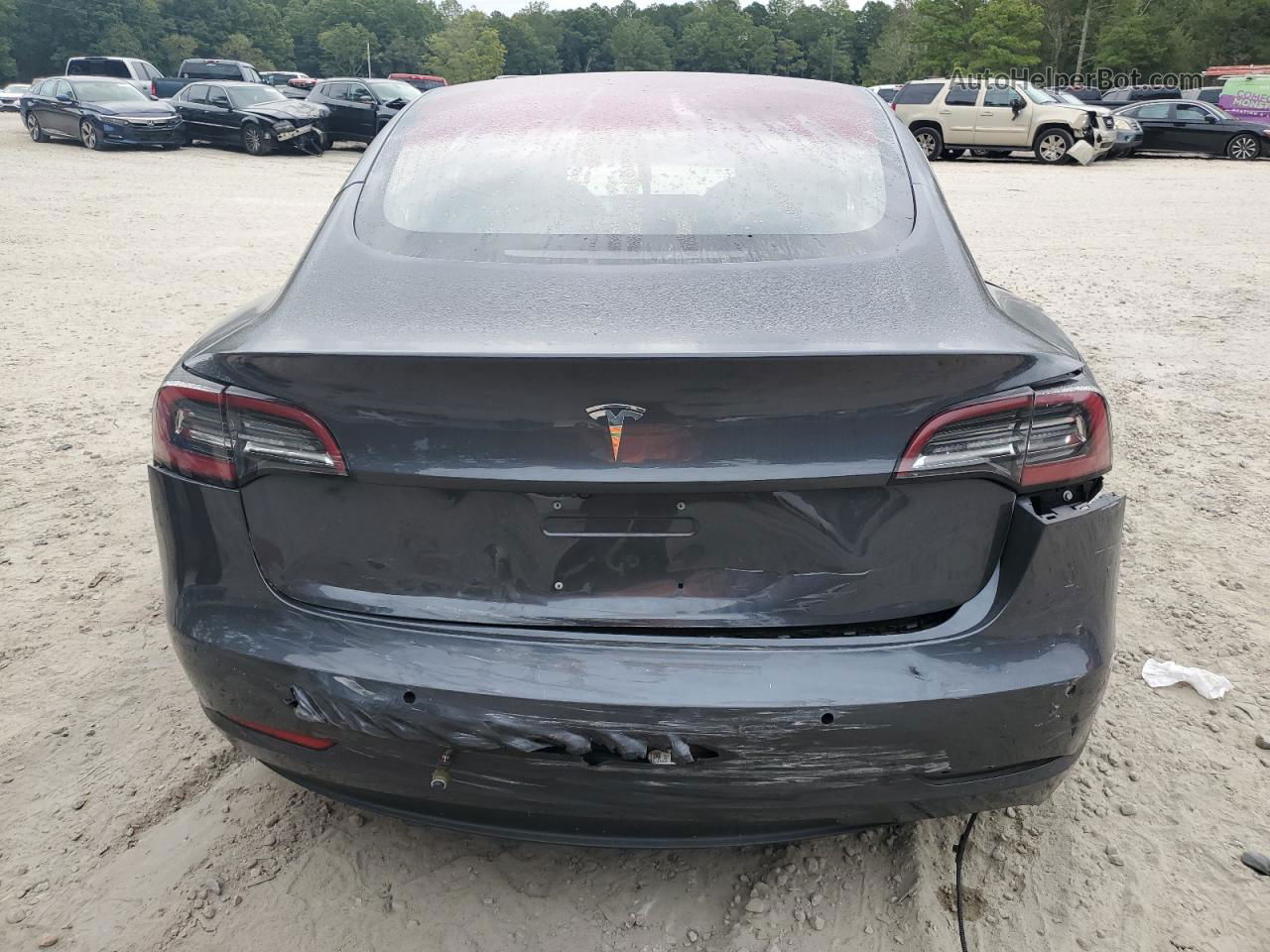 2018 Tesla Model 3  Charcoal vin: 5YJ3E1EAXJF043219