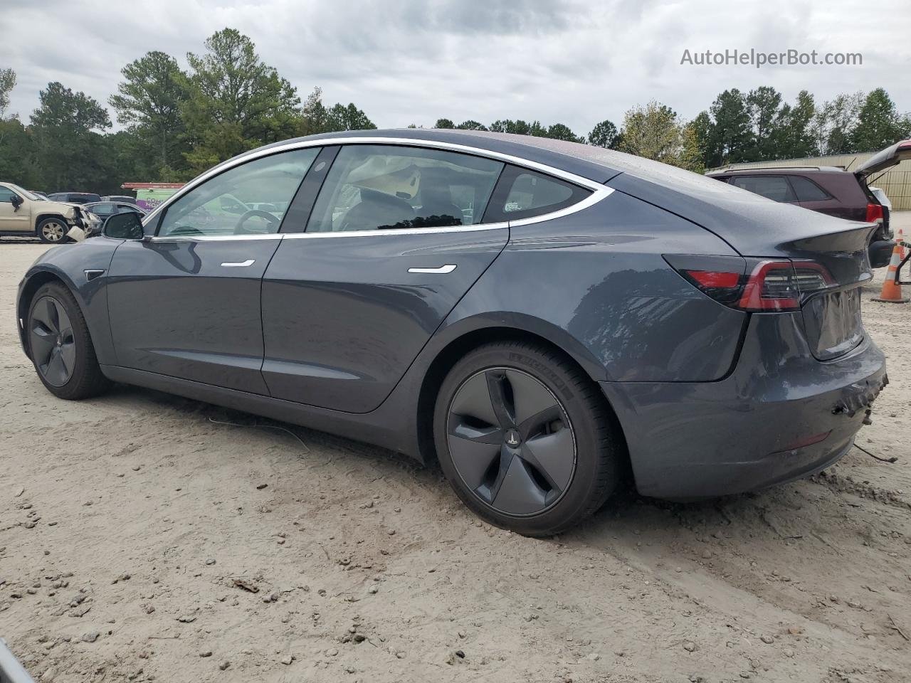 2018 Tesla Model 3  Charcoal vin: 5YJ3E1EAXJF043219